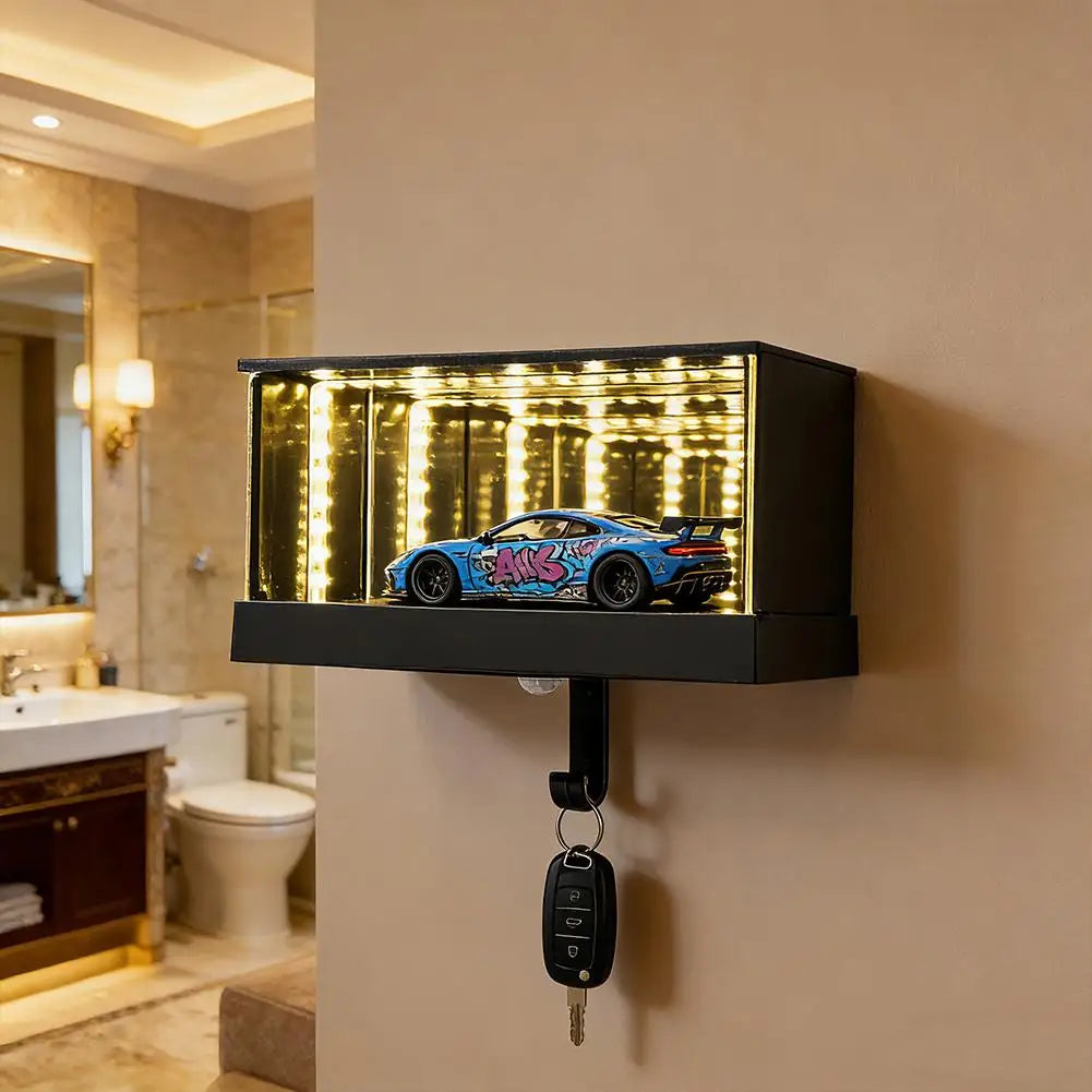 Modern LED Wall Art Key Holder – Stylish Home Décor